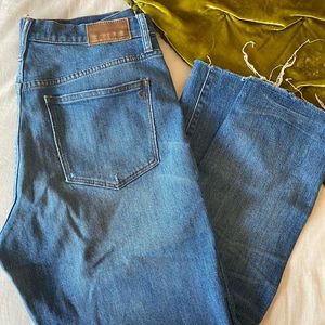 Madewell High Rise Slim Boyjean Size 28